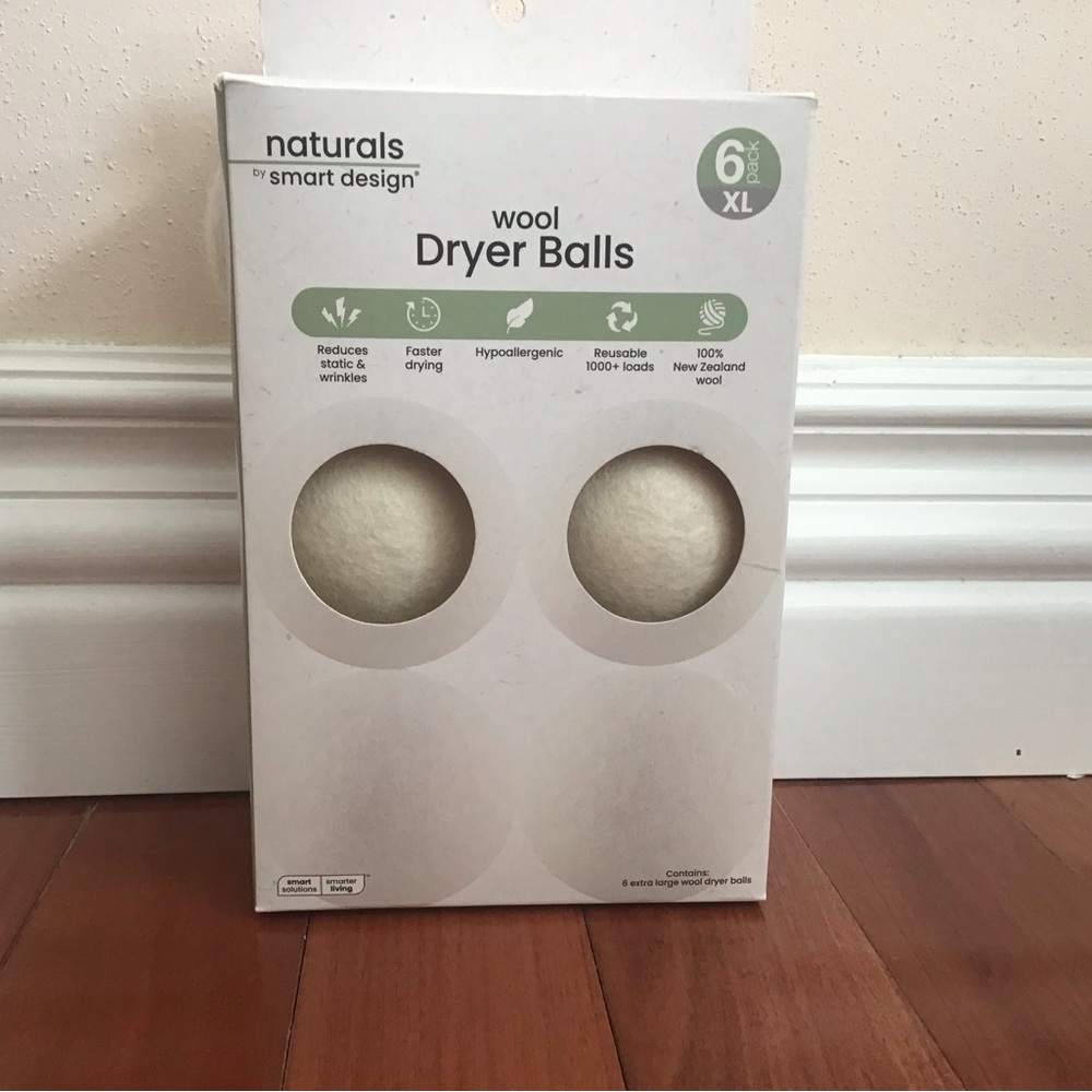 6XL 100% New Zealand wool dryer balls